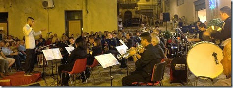 Il concerto in piazza Magno