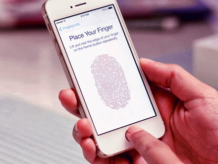Iphone 5s touch id fingerprint