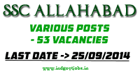 SSC-Allahabad-Jobs-2014