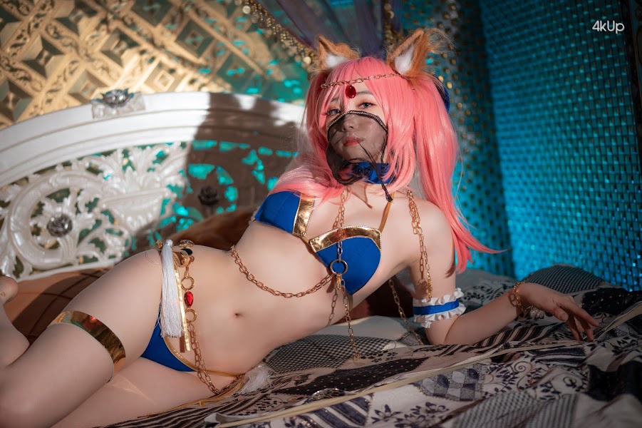 CreamSoda Bambi (밤비) – Cosplay Tamamo + Kama (FGO)