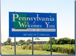 7576 I-90 Welcome to Pennsylvania