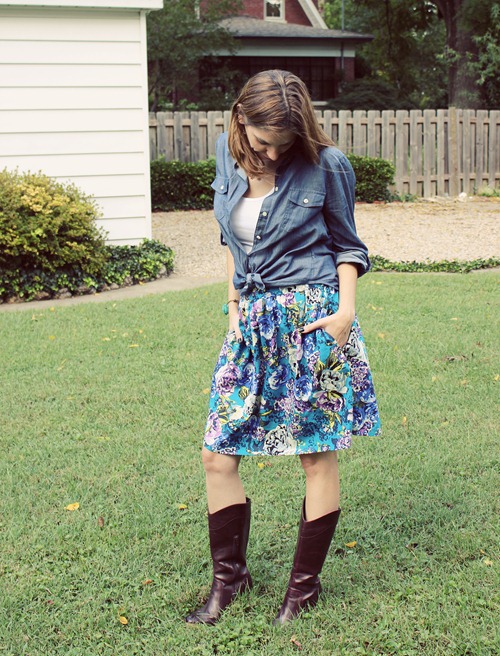 what we wore fall boots