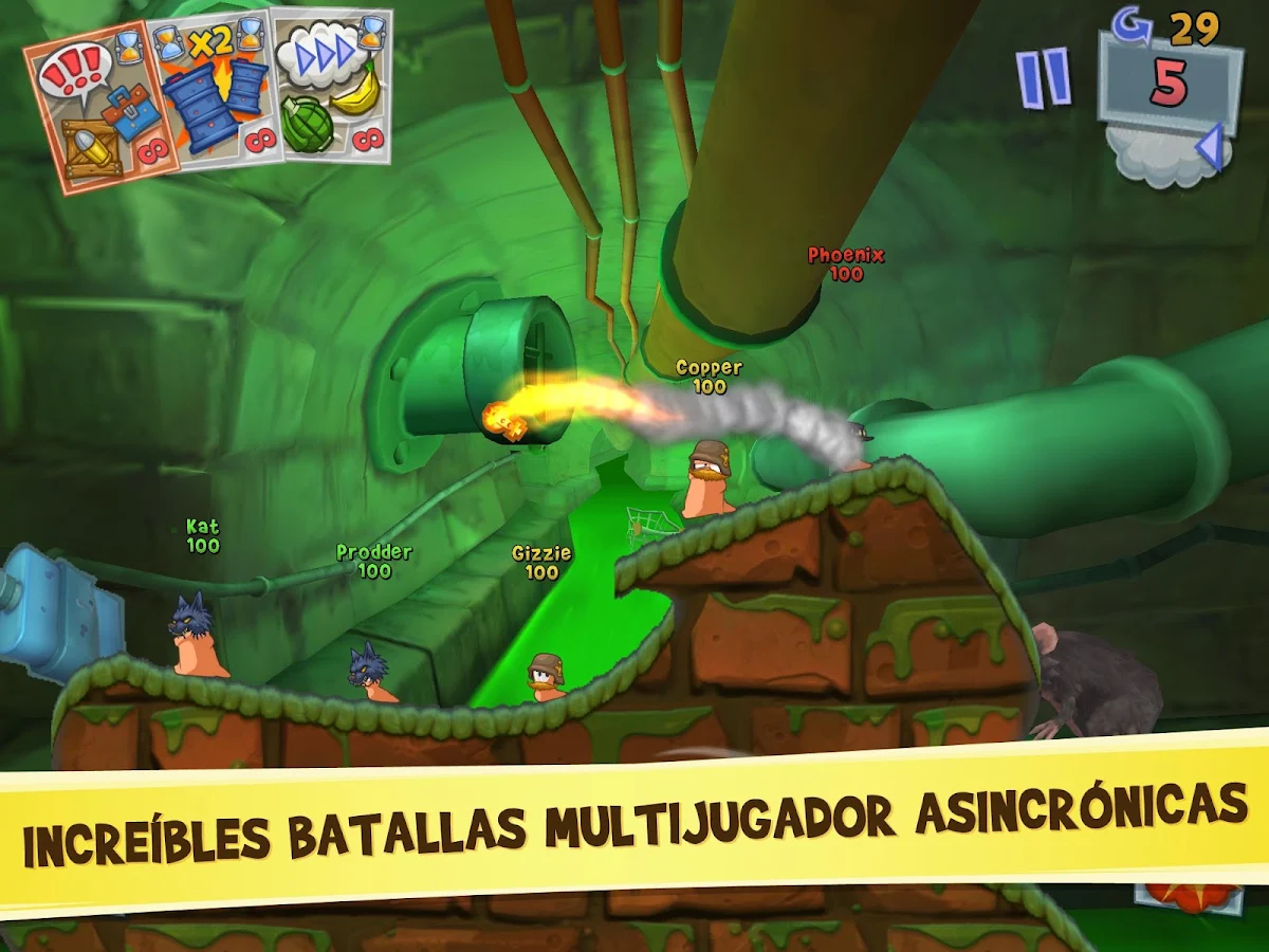   Worms 3: captura de pantalla 