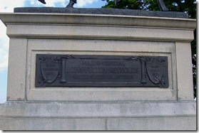 Plaque on the Statue of General John Reynold's