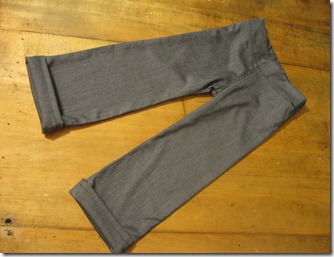 handmade gray dress pants for a preschool boy (13)