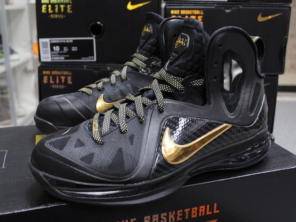Nike Lebron 9 P.S. Elite Black/Gold “Away” Real Photos | Nike Lebron -  Lebron James Shoes