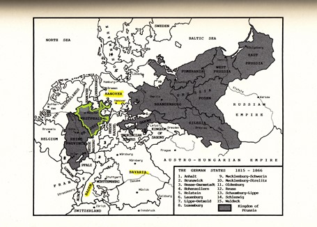 German States  1815-1866