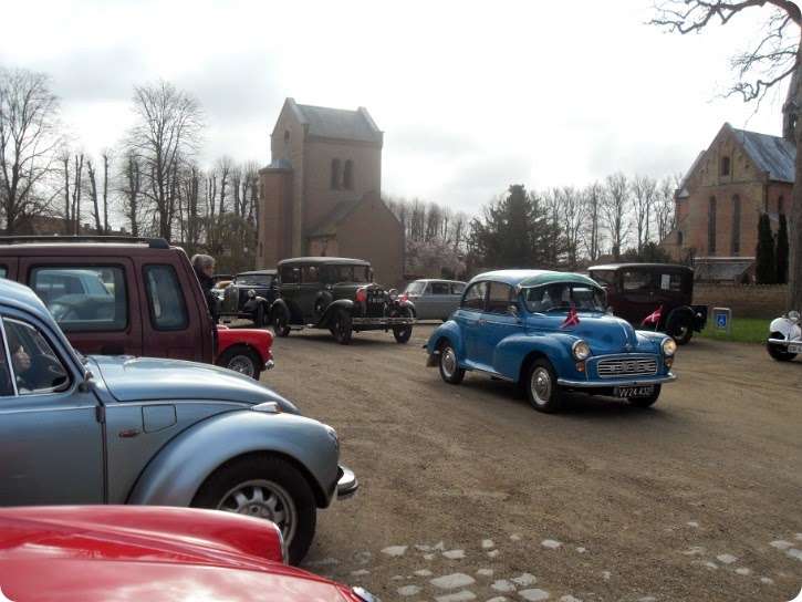 Veteranbiler ved Sorø Klosterkirke