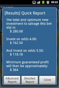 Bet Saver Screenshots 1