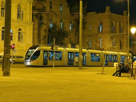 Imagini Israel: Tramvaiul din Ierusalim