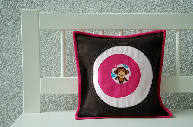 Portholes Pillow Monkey