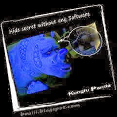 Lock or Hidden file , folders & Drive without any software. Page4.(Kungfu Panda)