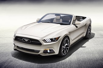 One-of-a-Kind 2015 Ford Mustang 50 Years Convertible
