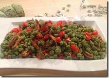 Gnocchetti verdi con alici, pomodorini e menta