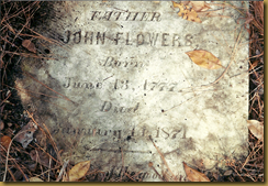 John Flowers Tombstone