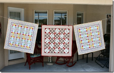 3 baby quilts