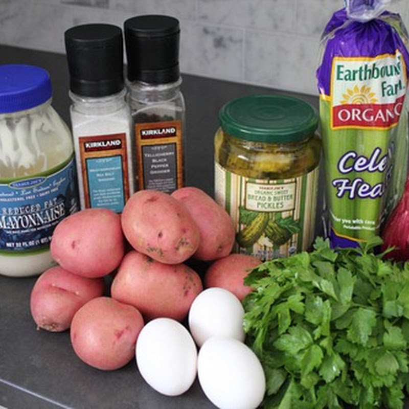 Potato &amp; Egg Salad: Cooking with kids!