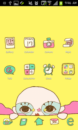 CLIDA GO Launcher theme