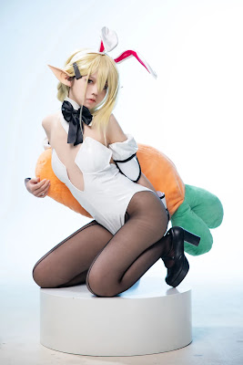 Coser@G44不会受伤 Vol.091 水兰儿兔女郎