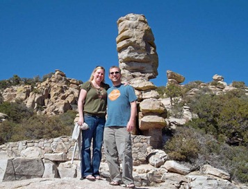 Bill and Kim at Windy Point