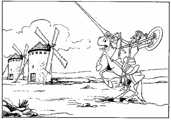 Don Quijote Y Sancho Panza Dibujos Para Colorear - Don Quijote De La Mancha Dibujos Animados Youtube - Dibujos de quijote, rocinante, dulcinea y sancho panza para pintar.