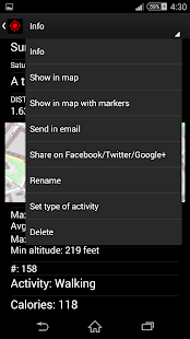 GPS Distance Location Tracker Screenshots 4