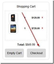 shopping cart template