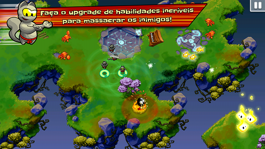 Ninja Hero Cats - screenshot