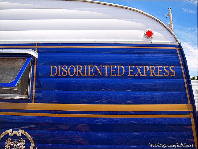 Disoriented Express Decal