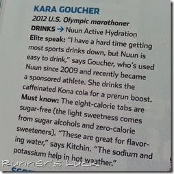 Kara Goucher Nuun Runner's World Magazine