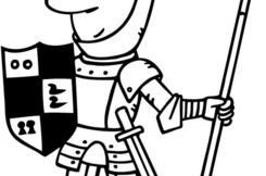 Guerreros Medievales Para Colorear / Como Dibujar Un Guerrero Medieval A Lapiz Paso A Paso Dark Souls Dubai Khalifa