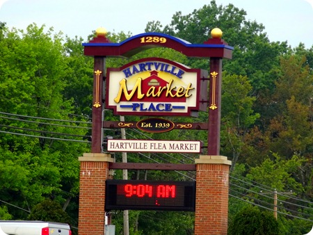 Hartville Flea Market sign