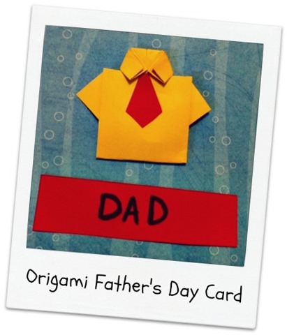 #origami father's day