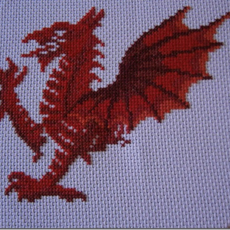 Welsh Dragon Progress