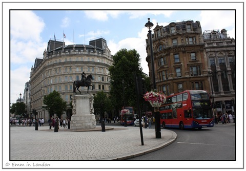 Statue of Charles I Trafalgar