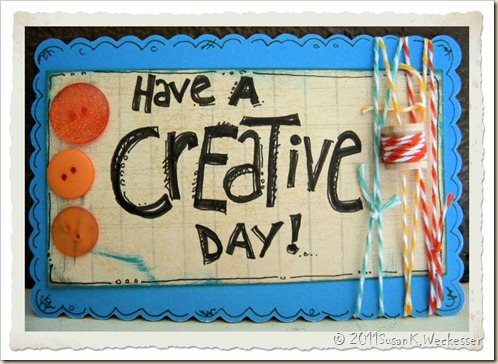 Creative Day Card