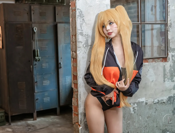 SAINT Photolife – Yuna (유나) Naruto Erotic Transformation