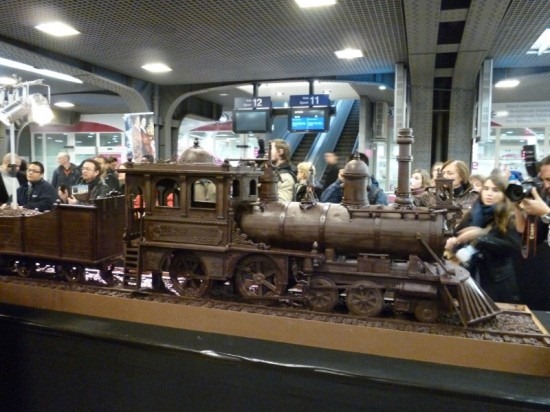 Trem de chocolate Belga 04