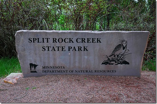 Split Rock Creek Sign