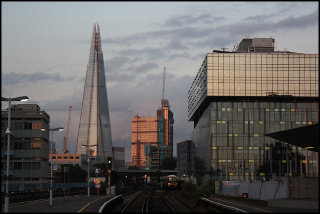 The Shard from London Waterloo East