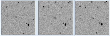 movimento do cometa C2015 F4 Jacques