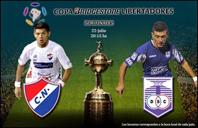 Nacional de Paraguay vs Defensor Sporting de Uruguay, Copa Libertadores