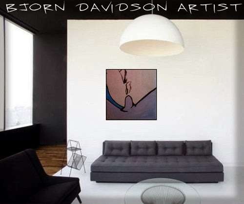 Bjorn Davidson painting