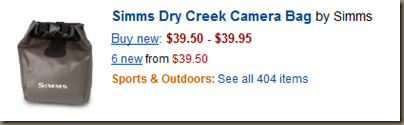 Amazon.com  camera dry bag