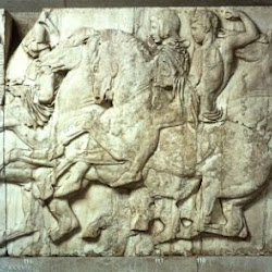 11.- Fidias. Friso del Partenón