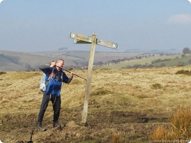 jj seeing to a wobbly signpost