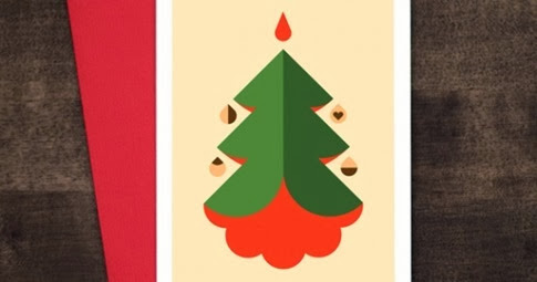 Postales navideñas minimalistas