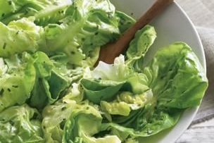 Butter Lettuce with Mustard Vinaigrette