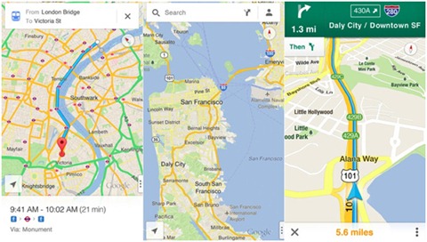 Google Maps en la App Store