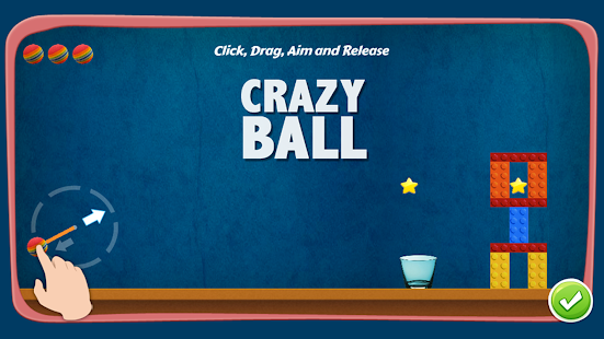 Crazy Ball Slingshot Physics